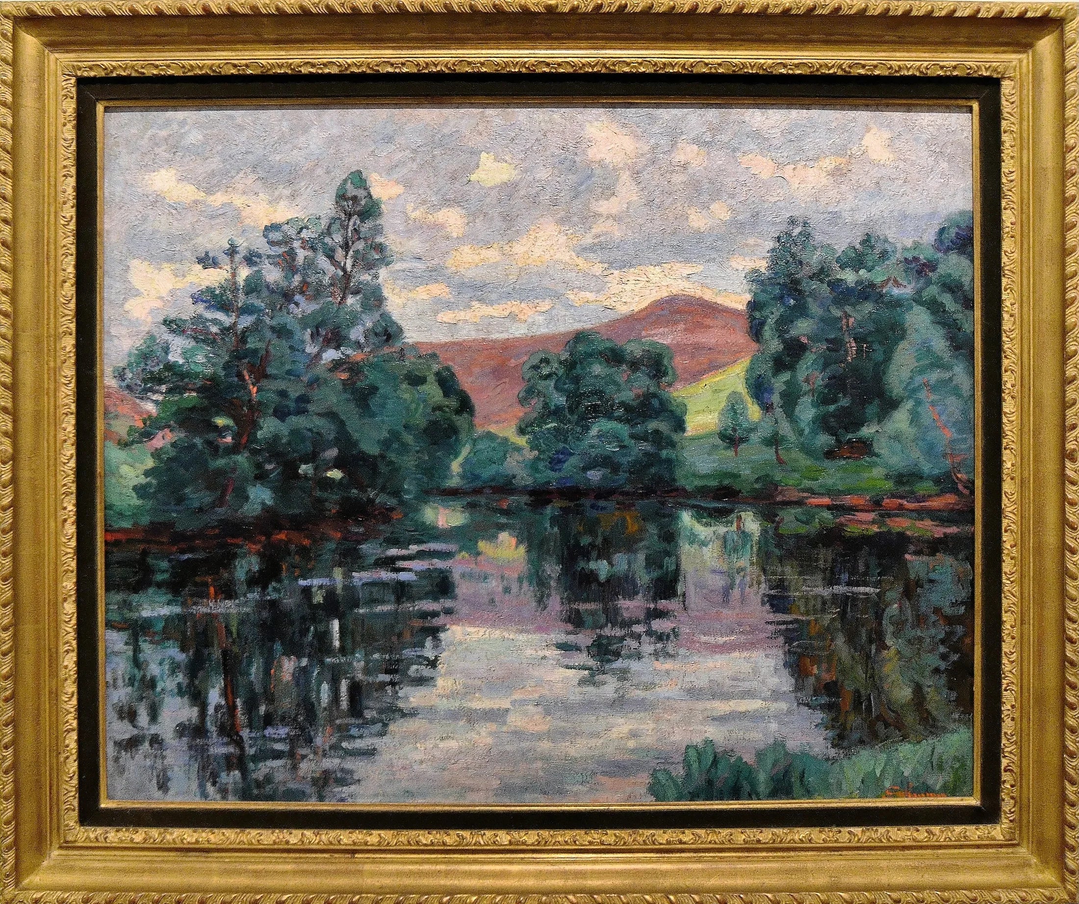 Vallée de la Creuse - Armand Guillaumin image 1 copie de tableau peinte à la main