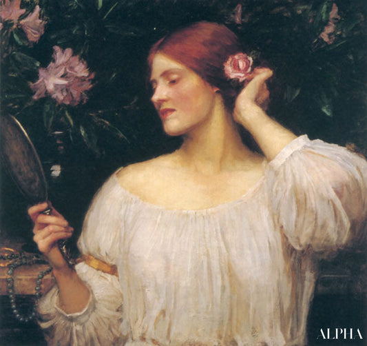 Vanité - John William Waterhouse Reproductions de tableaux à la peinture à l’huile