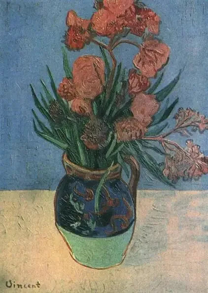 vase עם ורדים - וינסנט ואן גוך