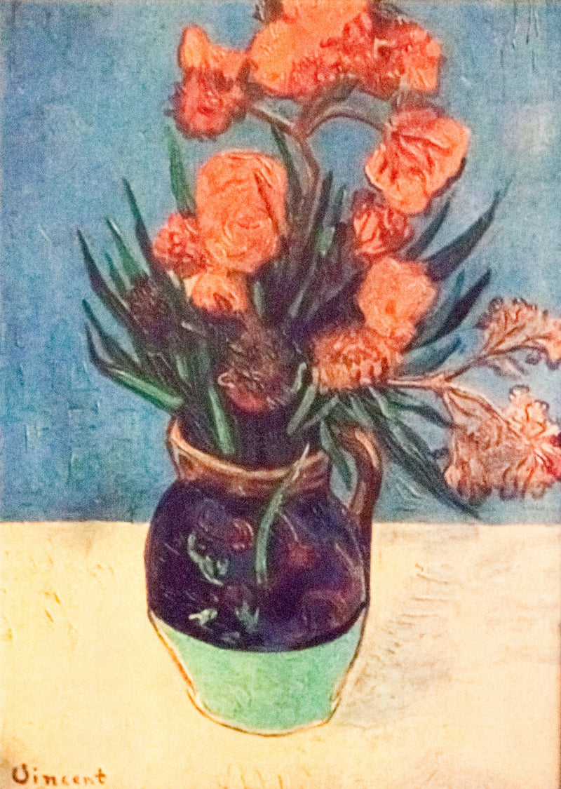 vase עם ורדים - וינסנט ואן גוך