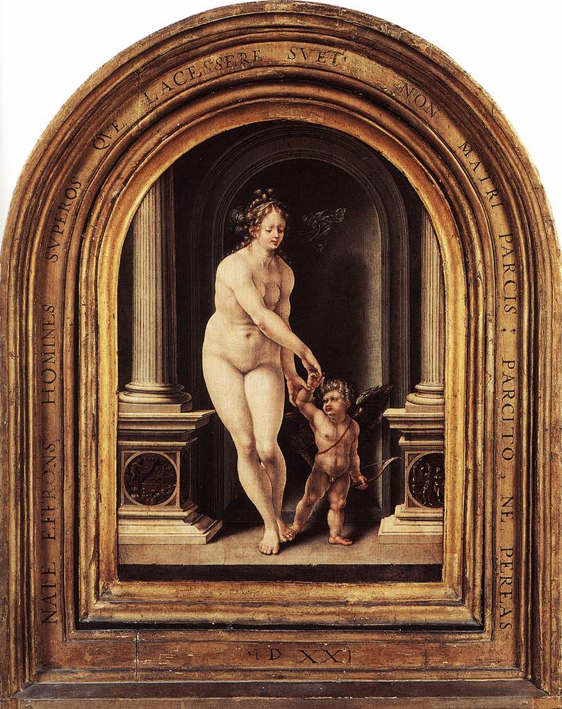Vénus et Cupidon - Jan Gossaert - Alpha Reproduction