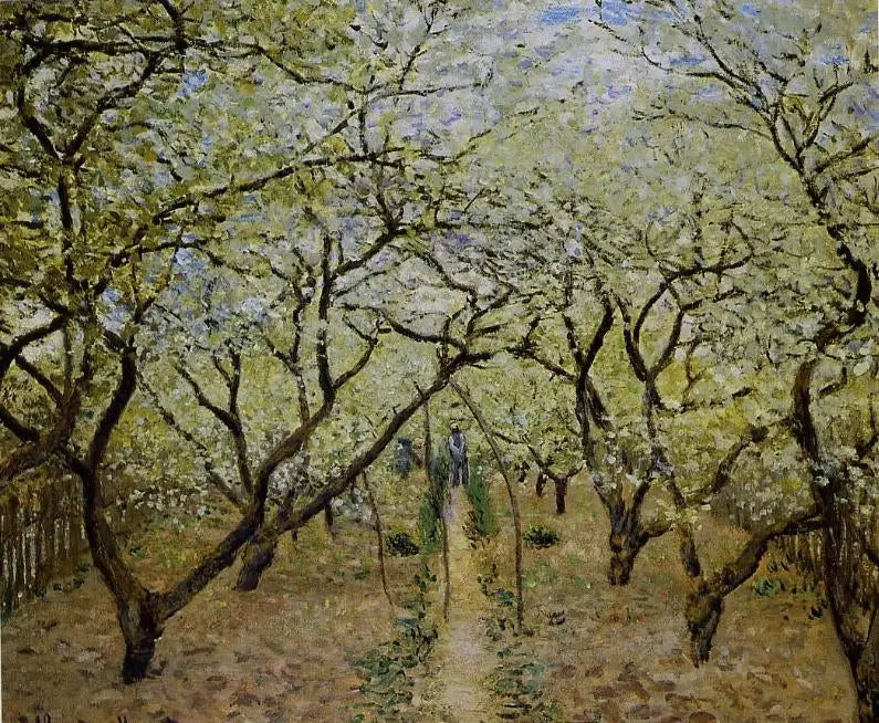 פרדס פורח - Claude Monet