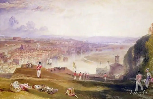 Vers Fort Pitt - William Turner - Reproductions de tableaux et peintures haut de gamme