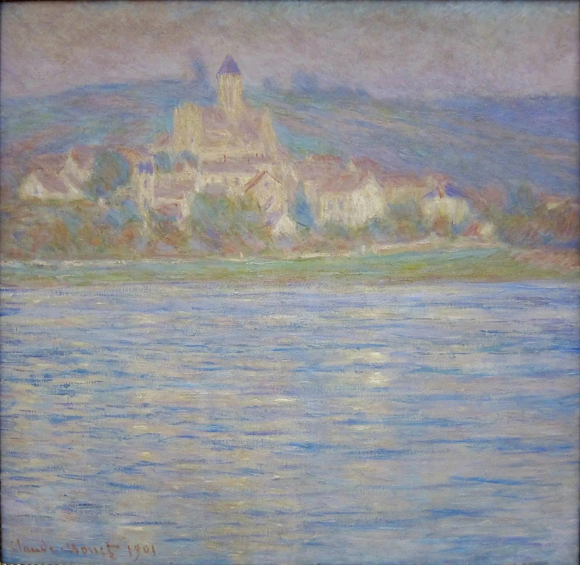 Vétheuil, le matin de Claude Monet, 1901 – Palais des Beaux-Arts de Lille P 1733, Wildenstein 1646