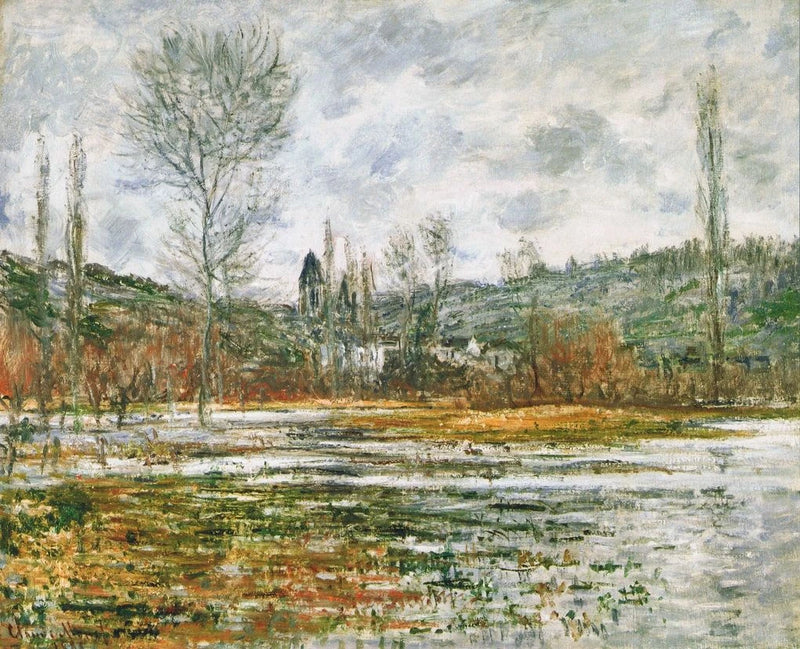 Vétheuil, אחו מוצף W639 - קלוד מונה