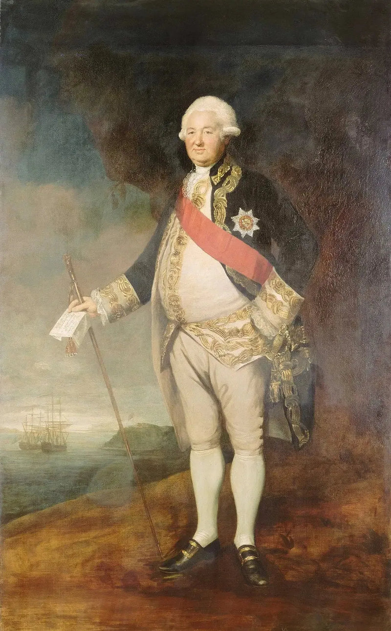 Vice-amiral Sir Edward Hughes, בערך 1720 - 1794 - יהושע ריינולדס