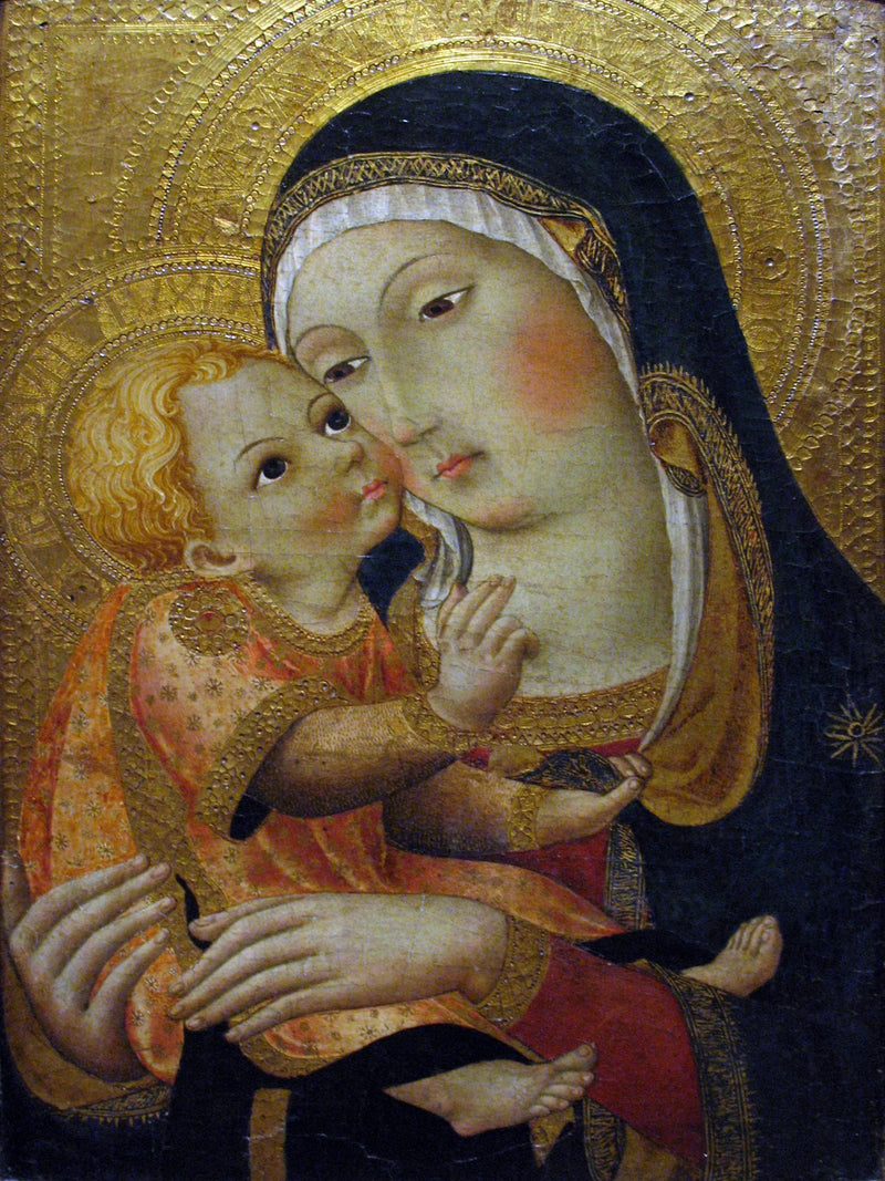 בתולה עם הילד - אמן של אוסברנצה