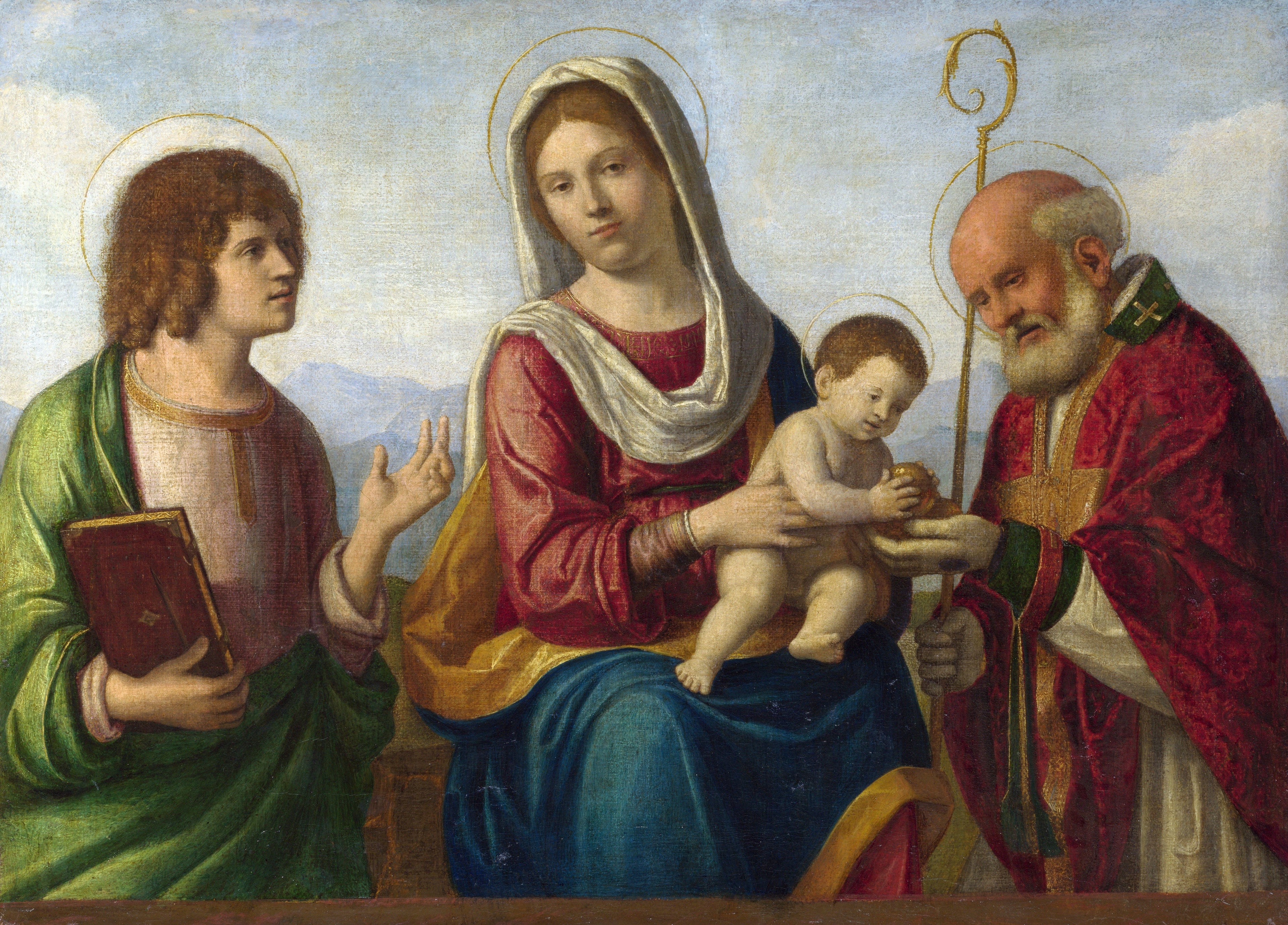 Vierge à l’Enfant avec des saints - Cima da Conegliano - Alpha Reproduction