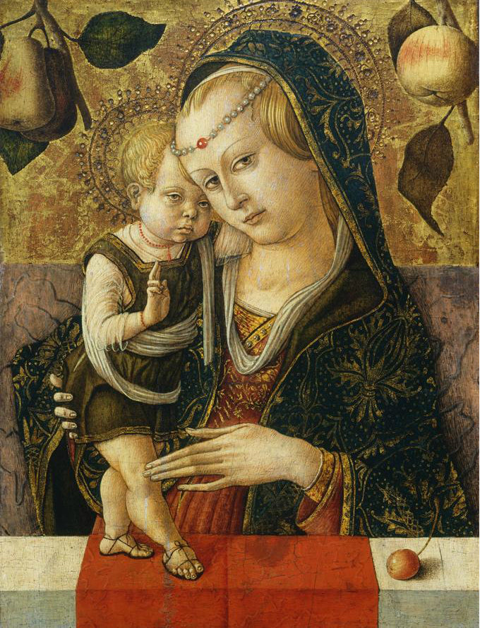 Vierge à l’Enfant - Carlo Crivelli - Alpha Reproduction