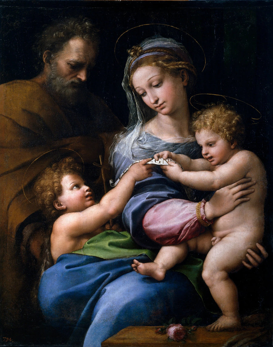 La Vierge à la rose, vers 1517 – Raphaël