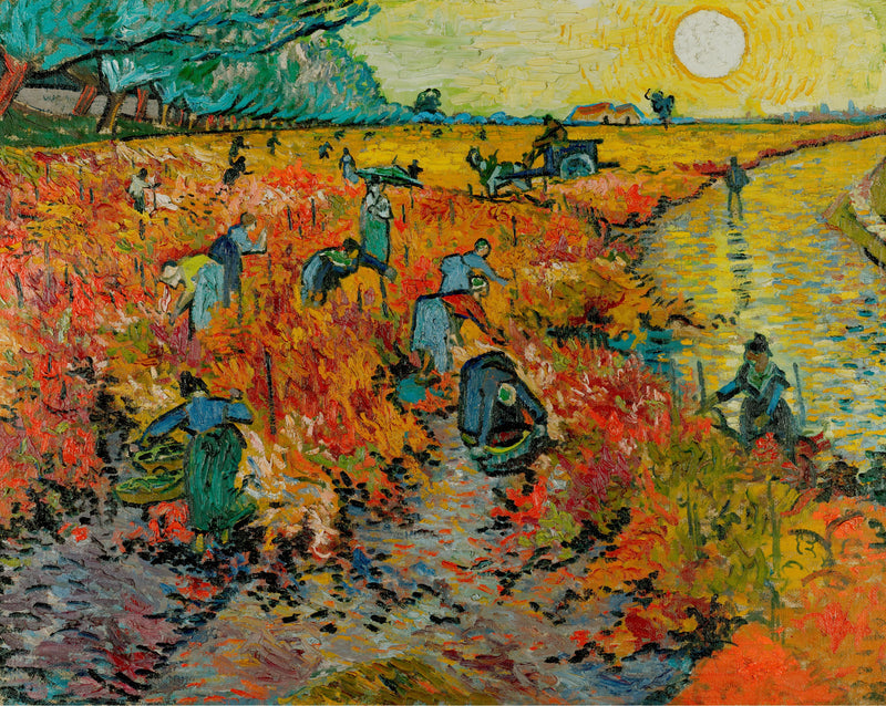 הכרם האדום - Vincent van Gogh