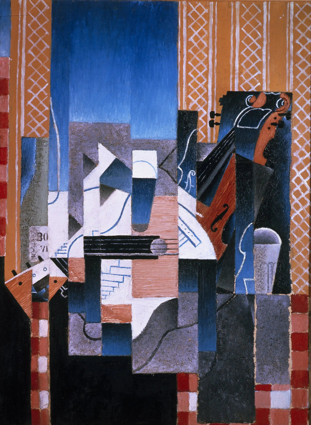 Violon et guitare - Juan Gris - Alpha Reproduction