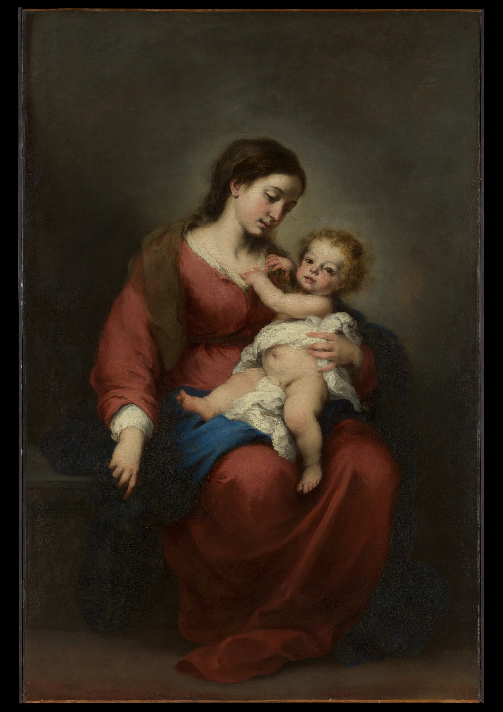 Virgin and Child - Bartolomé Estebán Murillo
