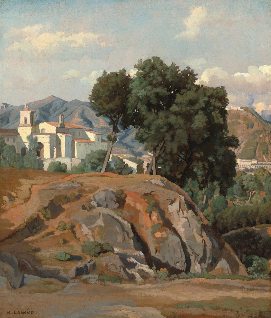 Vue de La Cava - Félix-Hippolyte Lanoüe