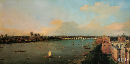 Vue de Londres - Giovanni Antonio Canal - Reproductions de tableaux et peintures haut de gamme