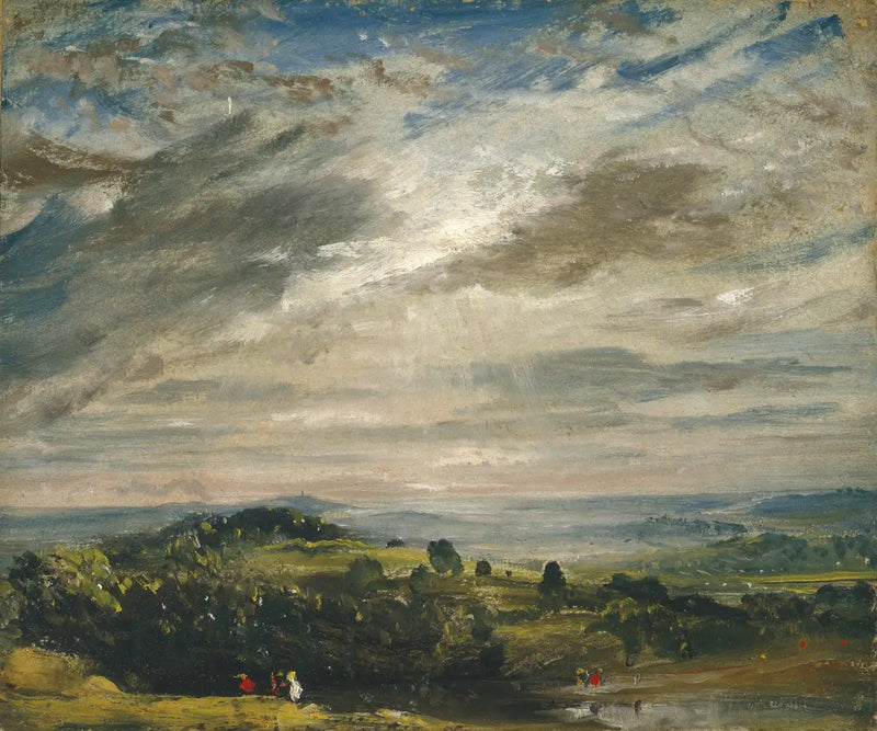 נוף מ-Hampstead Heath לכיוון Harrow - ג'ון קונסטבל