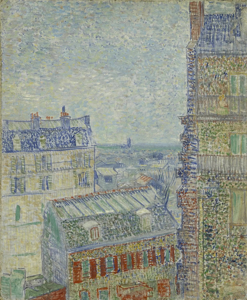 נוף של גגות פריז - Vincent van Gogh