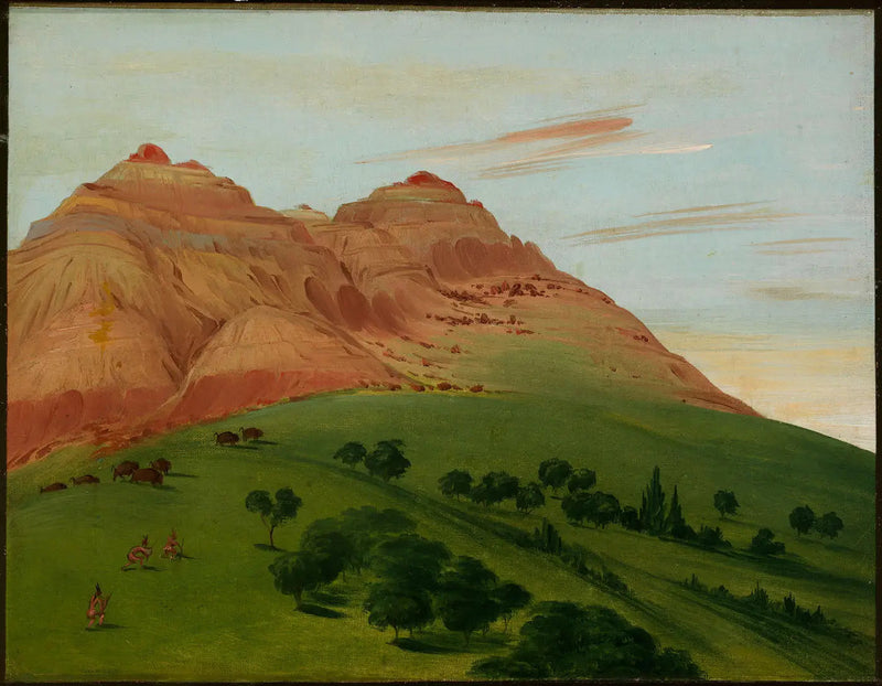 נוף של הראייה הגדולה, במרחק של 1900 מילים מעל סנט לואיס - ג'ורג' קאטלין