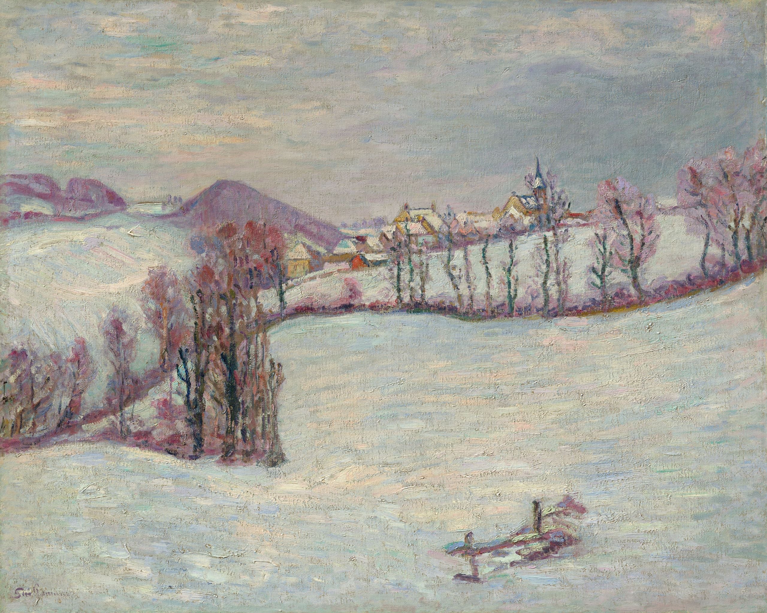 Vue du Puy de Dôme - Armand Guillaumin - Alpha Reproduction