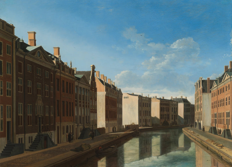 Vue sur le Golden Bend dans le Herengracht - Gerrit Berckheyde