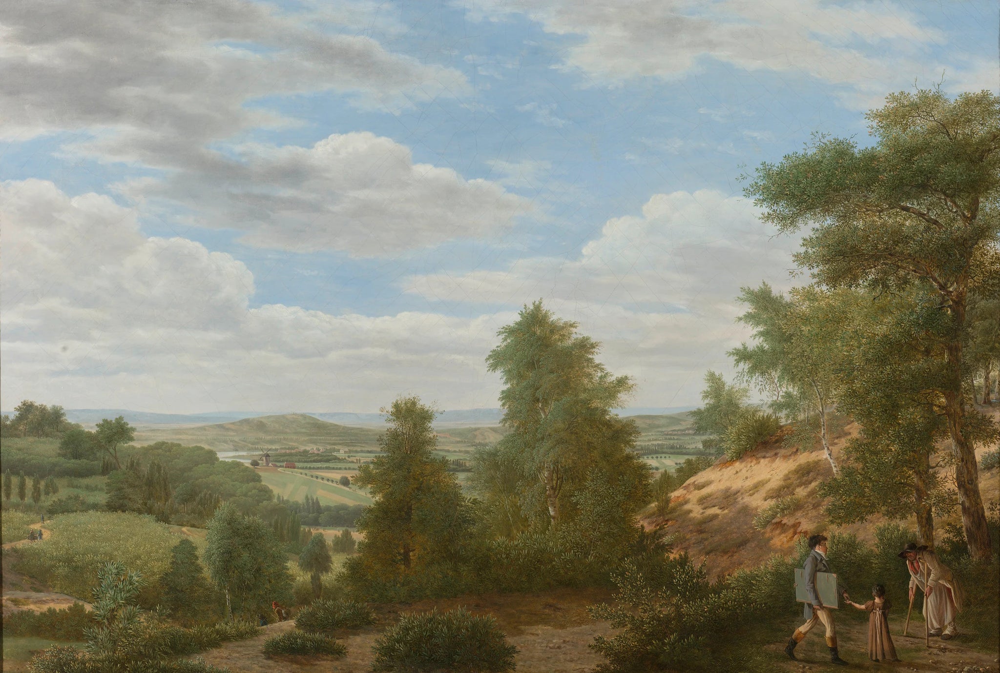 Vue sur la plaine de Montmorency près de Saint-Leu-la-Forêt - Pieter Rudolph Kleijn