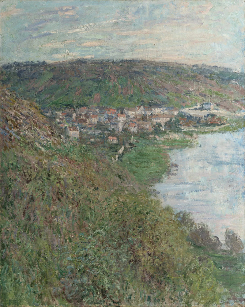 נוף של Vétheuil W603 - קלוד מונה