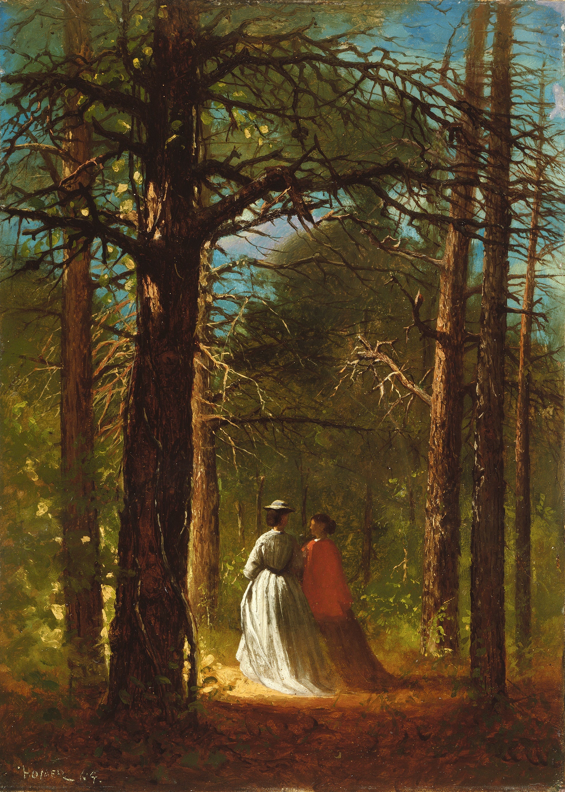 Waverly Oaks - Winslow Homer image 1 reproduction artisanale de tableau