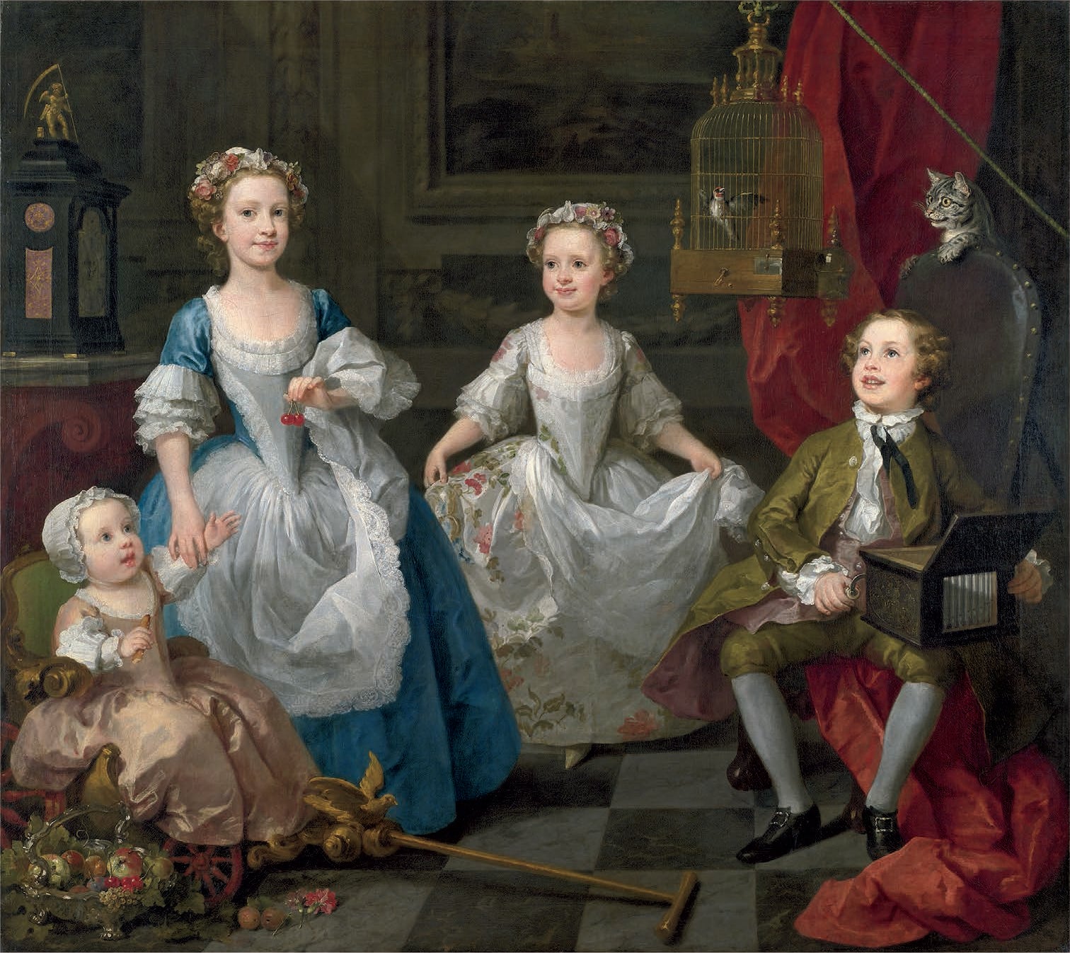 Les enfants Graham - William Hogarth