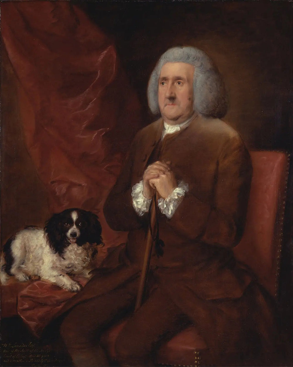 William Lowndes auditeur de la Cour de l’Échiquier de Sa Majesté - Thomas Gainsborough - Alpha Reproduction